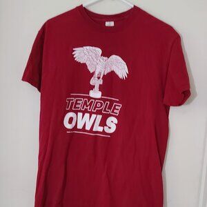 Vintage Temple Owls T-Shirt Medium